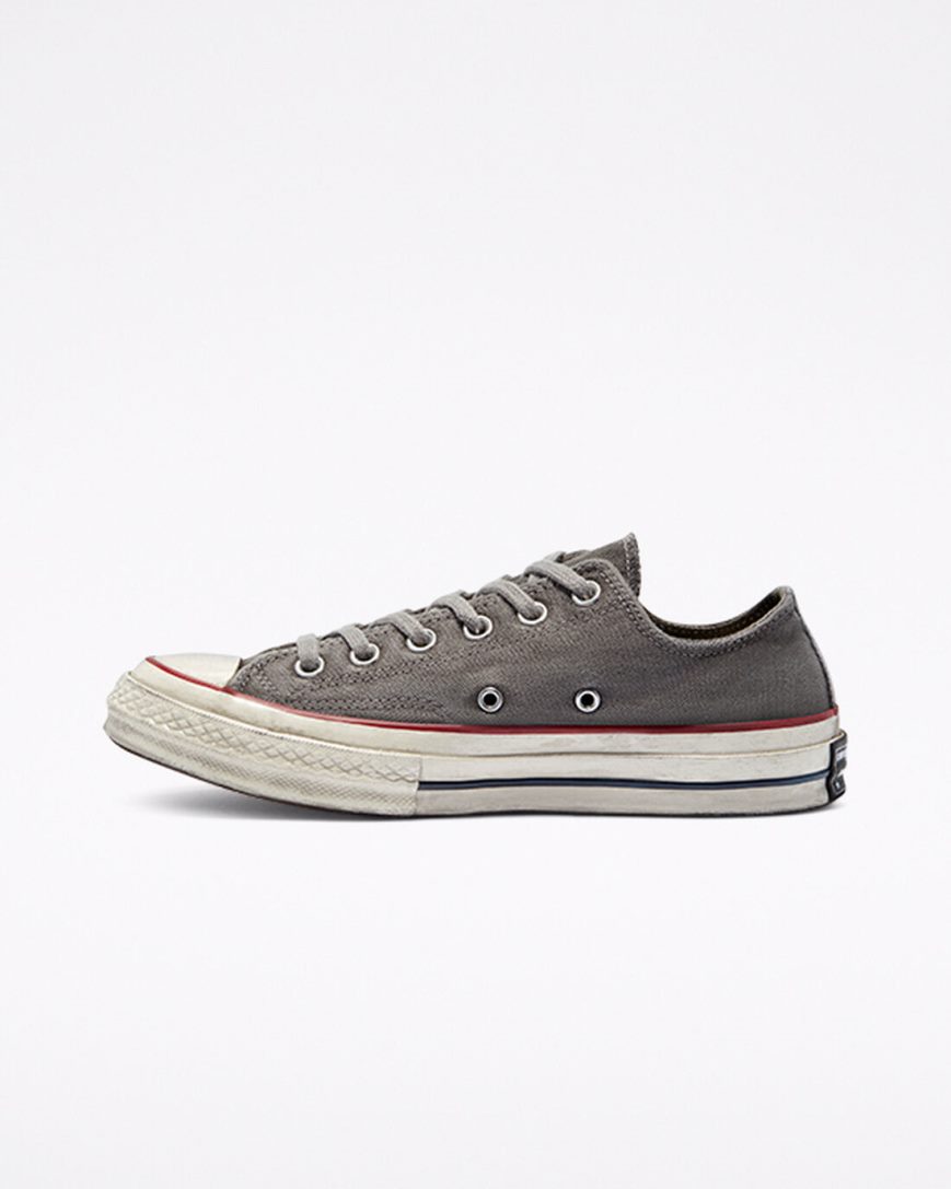 Men's Converse Chuck 70 Smoked Canvas Low Top Shoes White | AU 58160H